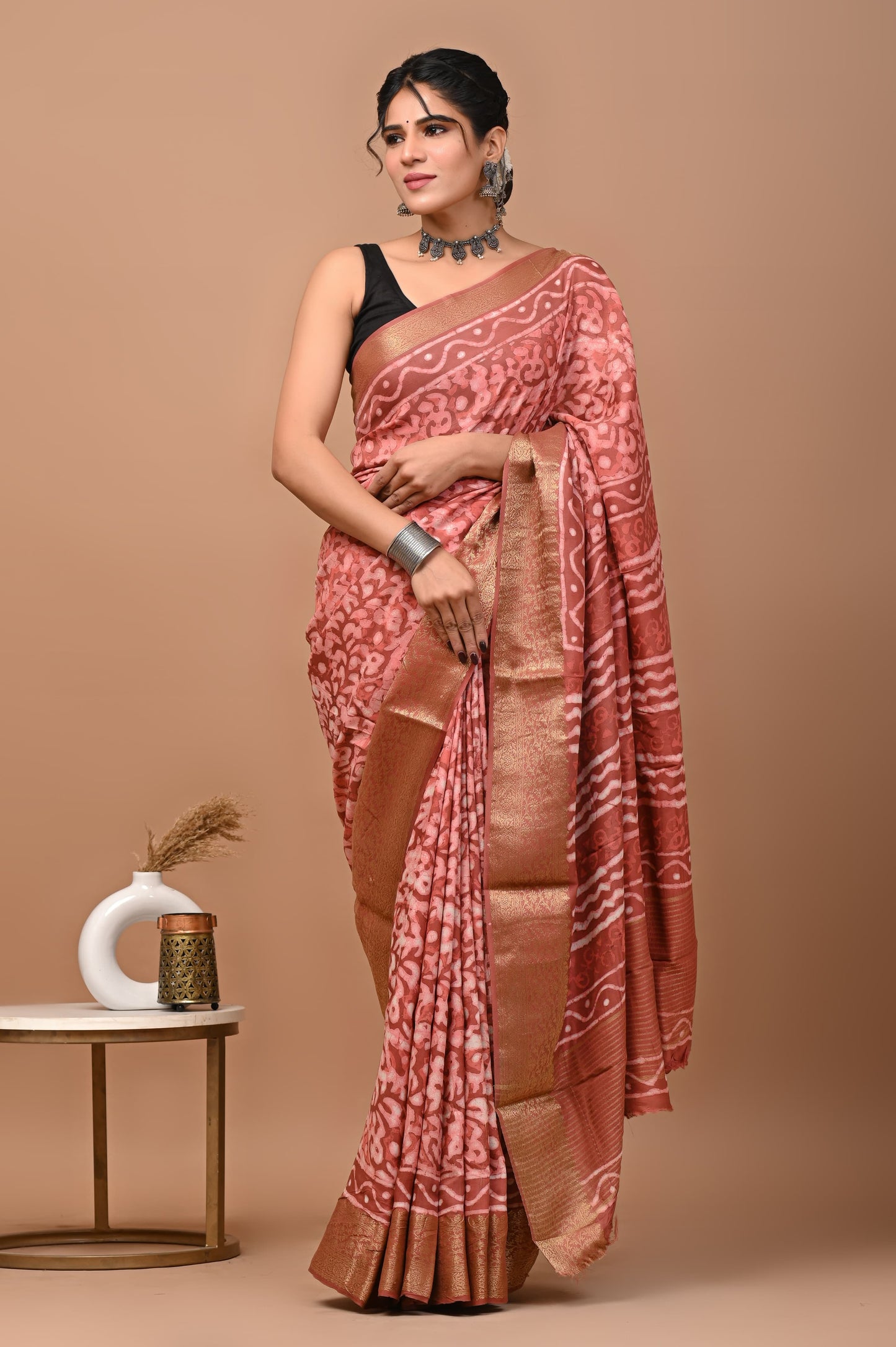 NOVA ORANGE SAREE