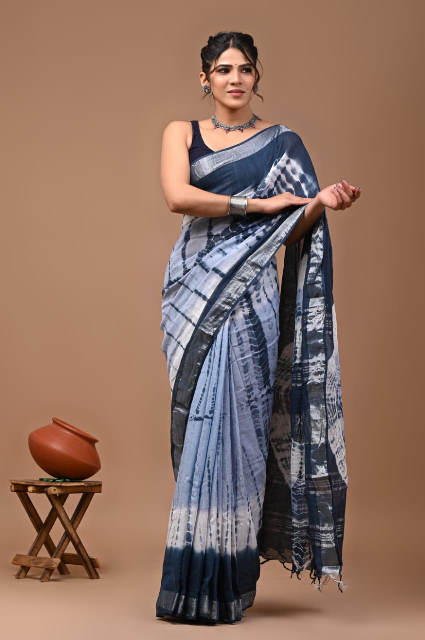 FABIANA BLUE SAREE