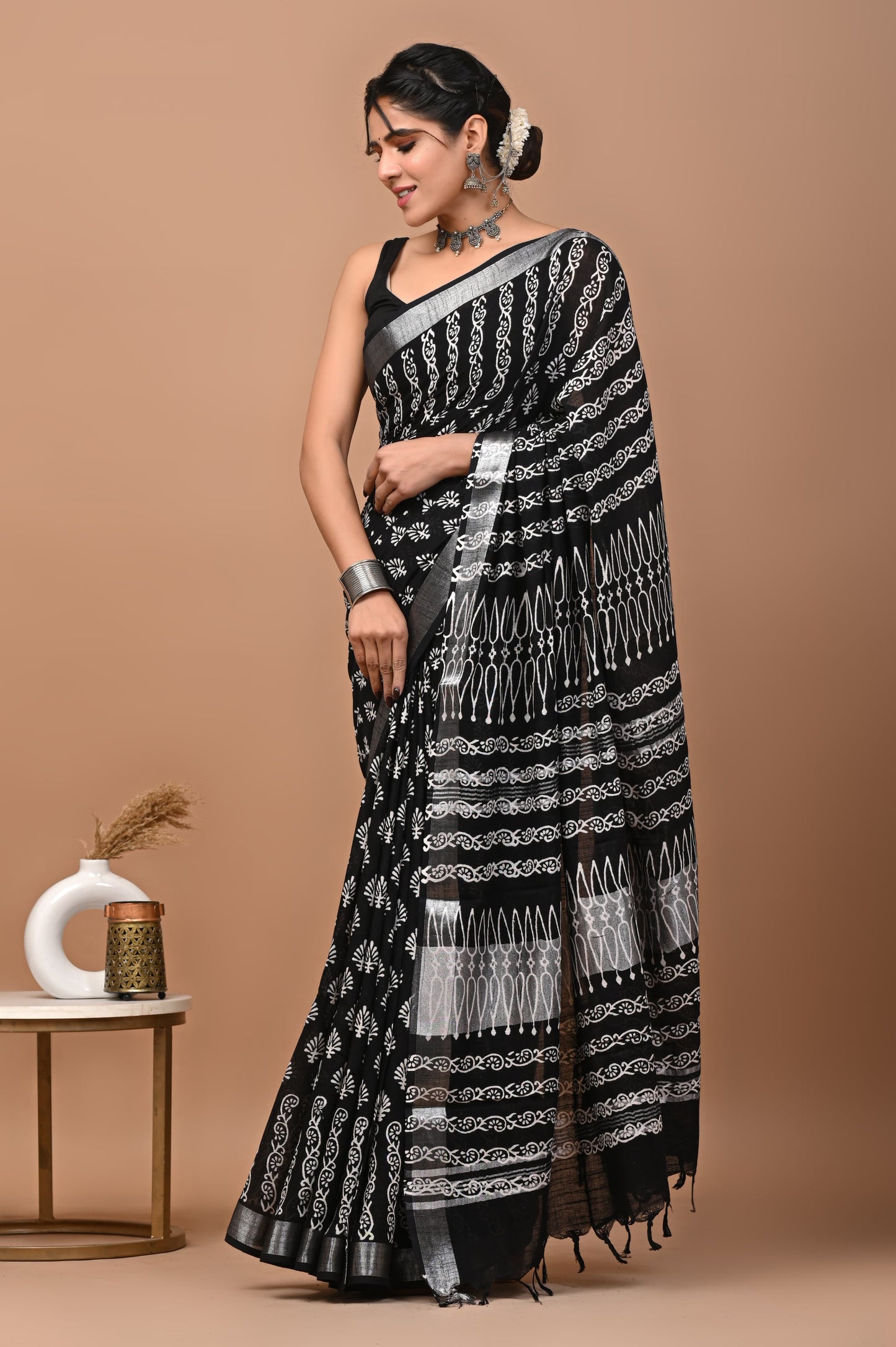 BLACK CAT SAREE